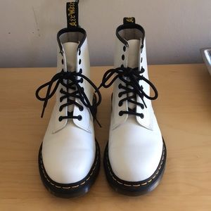 White Dr Martens